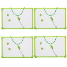 LIENO 迷你白板4入 + 筆4入 + 磁鐵鈕扣8入套組 隨機出貨