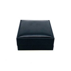 바미샵 가죽쿠션 팔찌 케이스, 블랙, 1개