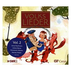 VARIOUS - VOLKS LIEDER VOL.2 第二首最美的德國民歌，德國進口, 1CD