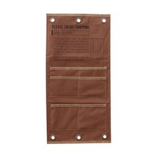 Abite 風格牆面收納袋 S LUA-204-BR, 棕色