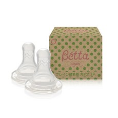 Doctor Betta 奶瓶奶嘴, Brain(O款), 2個