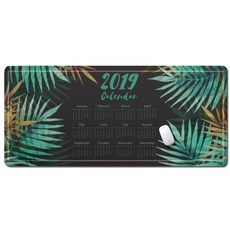 GEP 2019 日曆印花桌墊 M, 01, 1個