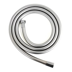 LIVINGiF 防-水垢PVC管狀蓮蓬頭軟管 2m, 1個, 銀色