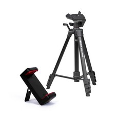 SLICK 高級4段式相機3腳架+智慧型手機架, GX6400(相機), WT-09M(智慧型手機)