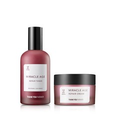 THANK YOUFARMER Miracle Age保濕護理化妝水 150ml+Miracle Age保濕護理面霜 50ml, 1套