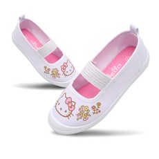 Hello Kitty 女童用 Pinky 棉質室內鞋