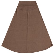 이얀 체형커버 플레어 롱 기모 임산부 스커트