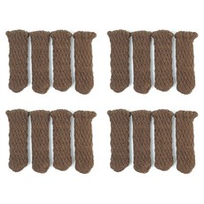 뷰리언즈 스누그 의자 발커버, 브라운, 16개