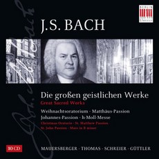 JOHANN SEBASTIAN BACH - GREAT SACRED WORKS 바흐 교회음악의 역사적 명연들 독일수입반, 1CD
