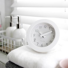 UNKNOWN 浴室時鐘, 白色的