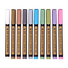 DOnG-A Pms DIY金屬麥克筆, 10色, 1套