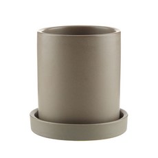 삼호유리 모노톤 모던 무광화분, 모카, 1개