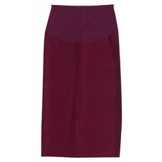 이얀 날씬하게 H라인 임산부 기모 롱스커트