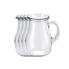 Borgonovo 玻璃水壺 4入, 單色, 500ml