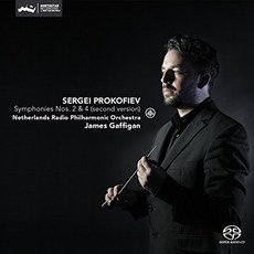 SERGEI PROKOFIEV - SYMPHONIES NOS.2 & 4/ JAMES GAFFIGAN 오스트리아수입반, 1CD
