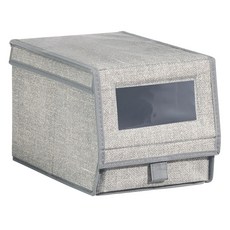 iDESIGN 구두정리 박스, 그레이, 1개