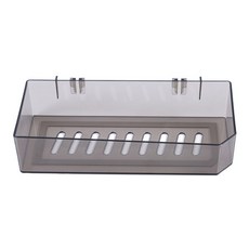 제이라이프 제이씨씨 엣지 부착 선반, 블랙, 1개