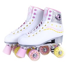 랜드웨이 레트로 롤러스케이트, 화이트, 1개