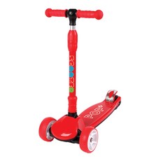 랜드웨이 아동용 트라이팝 플러스 스쿠터 킥보드, 레드, 1개