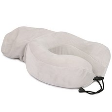 記憶海綿U型頸枕, 淺灰