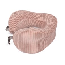 J&J蝸牛口袋記憶棉頸枕, 棕色