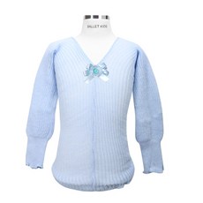 BALLET KIDS 孩童花朵保暖長袖T恤 CP G137