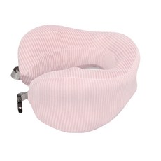 J&J蝸牛口袋記憶棉頸枕, 粉色的