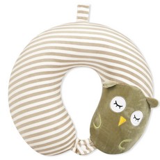 J&J sleepy 記憶頸枕, 卡其色, 1入