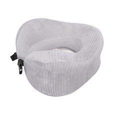 J&J蝸牛口袋記憶棉頸枕, 灰色
