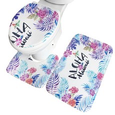 지이피 일러스트 욕실매트 3종세트, A, 1세트