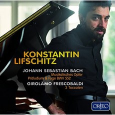 JOHANN SEBASTIAN BACH/ GIROLAMO FRESCOBALDI - MUSIKALISCHES OPFER BWV1079 ETC/ KONSTANTIN LIFSCHITZ 奧地利進口集團, 1CD
