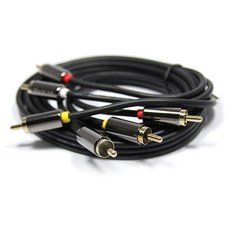 3RCA 高級型線材, ML-3RH050(5m), 混合顏色