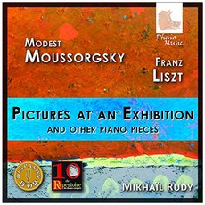 MODEST MUSSORGSKY/ FRANZ LISZT - PICTURES AT AN EXHIBITION AND OTHER PIANO PIECES/ MIKHAIL RUDY 독일수입반, 2CD