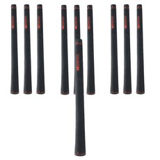 Empire 女性用高爾夫握把 G54622W 10入, 黑色, 10個