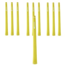 Empire 女性用高爾夫握把 G54622W 10入, 黃色, 10個