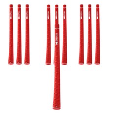 Empire 女性用 高爾夫握把 G63822W 10入, 紅色, 1套