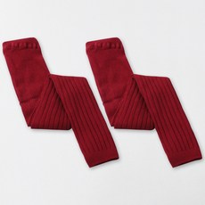 Park Goon 孩童素色羅紋內搭褲組 2入