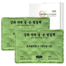 AESLA 優質艾草冷熱敷墊, 2個