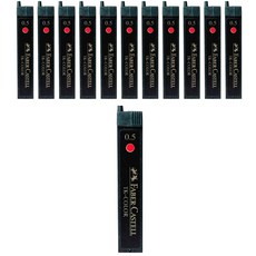 파버카스텔 샤프심 TK-Color 레드 128521, 12, 128521 레드0.5mm