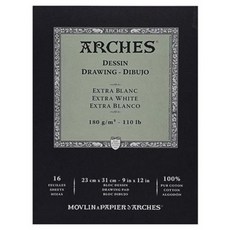 ARCHES 繪圖板 WI1795112 180g 1 裝訂, 23 x 31 厘米, 1個