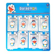 Doraemon 哆啦A夢手繞人偶8件套, 混色