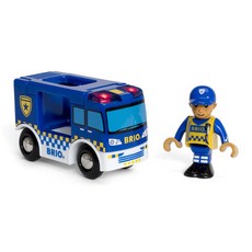 美國 BRIO 警車聲光玩具, 混合顏色