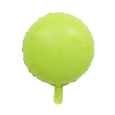 捕夢網春季色彩裝飾鋁箔氣球 圓形 45 x 45 cm, 綠色, 40入