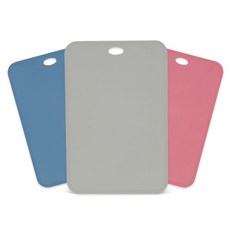 2deco 甘蔗砧板 3入, 1套, 砧板灰色 + 藍色 + INDI PINK