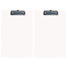 隔板夾板 背面厚度40mm A4, 白色, 2件