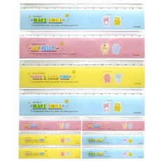 영아트 자 15cm, 랜덤 발송, 10개입