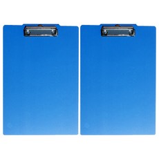 Shine Art 隔板多用途掛勾文件夾板夾 A4 45mm, 藍色, 2個