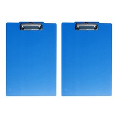 Shine Art隔板多功能掛勾文件夾板A4 40mm, 藍色, 2件