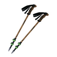 HUMONT Plilak 登山杖 F7 2入, 木紋, 2個
