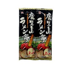 멘노스나오시 히가시후즈 가고시마 돈코츠 플레이버 라면 160g, 2개